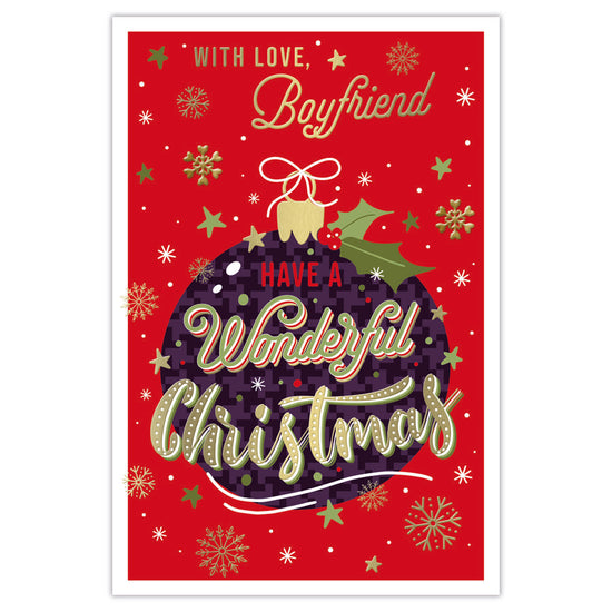 Prelude C75 Christmas Cards Boyfriend 6pk
