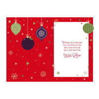Prelude C75 Christmas Cards Godson 6pk - Tiger Feet Ireland