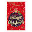 Prelude C75 Christmas Cards Grandson 6pk - Tiger Feet Ireland