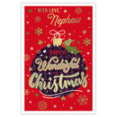 Prelude C75 Christmas Cards Nephew 6pk - Tiger Feet Ireland