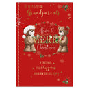 Prelude C75 Christmas Cards Grandparents 6pk - Tiger Feet Ireland