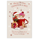 Prelude C75 Christmas Cards Grandson & Wife 6pk - Tiger Feet Ireland