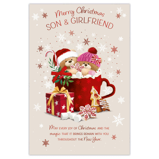 Prelude C75 Christmas Cards Son & Girlfriend 6pk