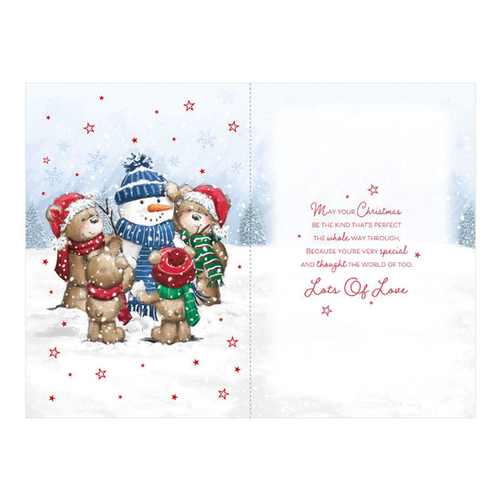 Prelude C75 Christmas Cards Son & Family 6pk