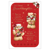 Prelude C75 Christmas Cards Granddaughter 6pk - Tiger Feet Ireland
