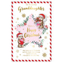 Prelude C75 Christmas Cards Granddaughter 6pk - Tiger Feet Ireland