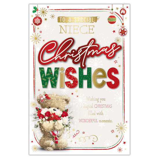 Prelude C75 Christmas Cards Niece 6pk