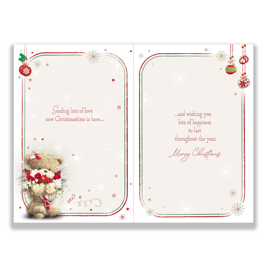 Prelude C75 Christmas Cards Niece 6pk - Tiger Feet Ireland