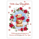 Prelude C75 Christmas Cards Daughter 6pk - Tiger Feet Ireland