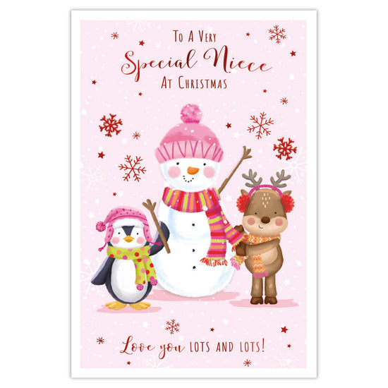 Prelude C75 Christmas Cards Niece 6pk