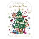 Prelude C75 Christmas Cards Grandchildren 6pk - Tiger Feet Ireland
