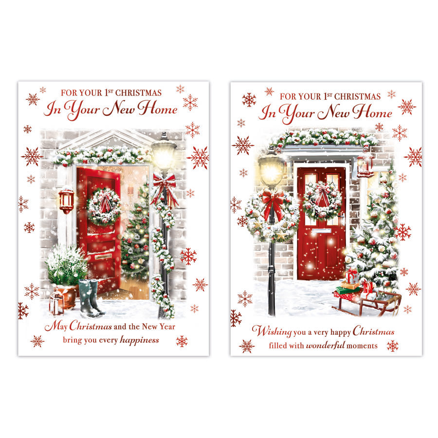 Poppyhill C50 1st Christmas New Home 12pk - Tiger Feet Ireland