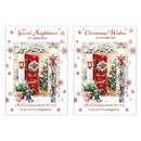 Poppyhill C50 Christmas Cards Neighbours 12pk - Tiger Feet Ireland