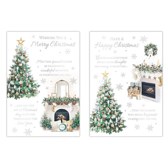 Poppyhill C50 Christmas Cards Open 12pk