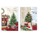 Poppyhill C50 Christmas Cards House To House 12pk - Tiger Feet Ireland