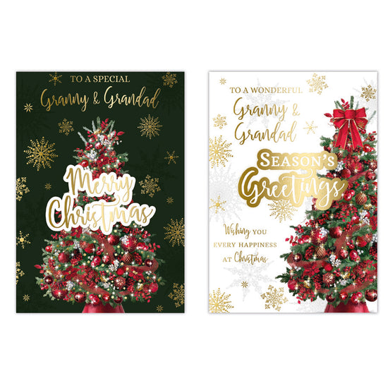 Poppyhill C50 Christmas Granny & Grandad 12pk