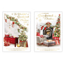 Poppyhill C50 Christmas Cards Grandparents 12pk - Tiger Feet Ireland