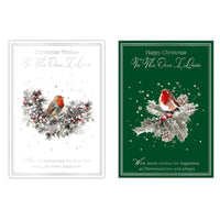 Poppyhill C50 Christmas Cards One I Love 12pk - Tiger Feet Ireland