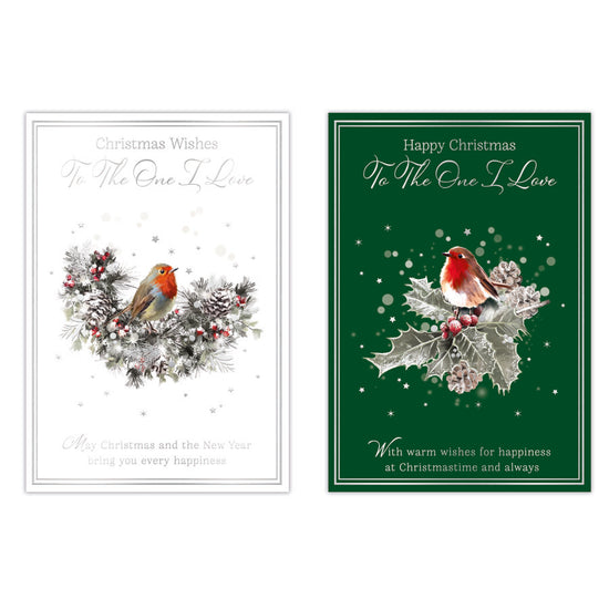 Poppyhill C50 Christmas Cards One I Love 12pk