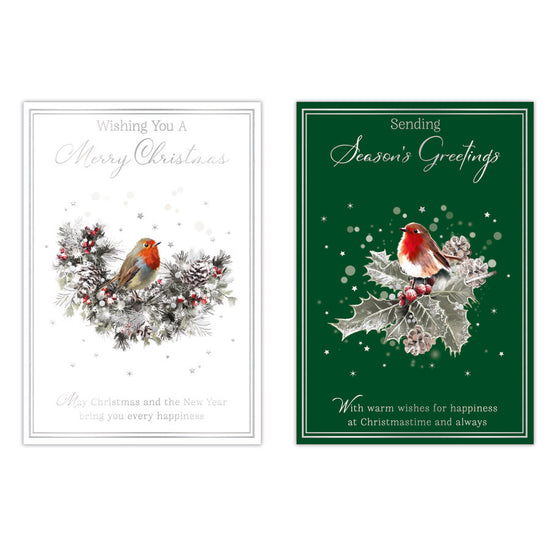 Poppyhill C50 Christmas Cards Open 12pk
