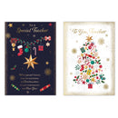 Poppyhill C50 Christmas Cards Teacher 12pk - Tiger Feet Ireland