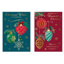 Poppyhill C50 Christmas Cards Open 12pk - Tiger Feet Ireland