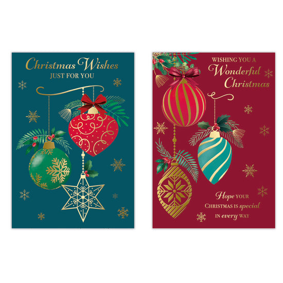 Poppyhill C50 Christmas Cards Open 12pk