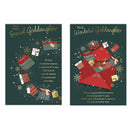Poppyhill C50 Christmas Cards Goddaughter 12pk - Tiger Feet Ireland