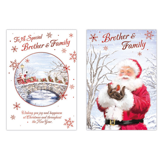 Poppyhill C50 Christmas Brother & Family 12pk