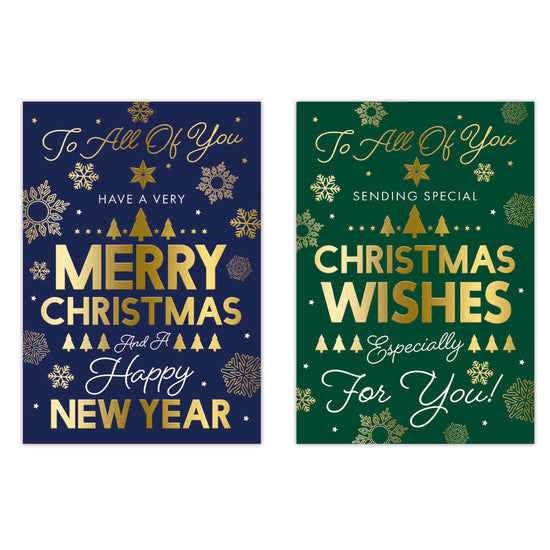 Poppyhill C50 Christmas Cards All Of You 12pk