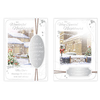 Poppyhill C50 Christmas Cards Neighbours 12pk - Tiger Feet Ireland