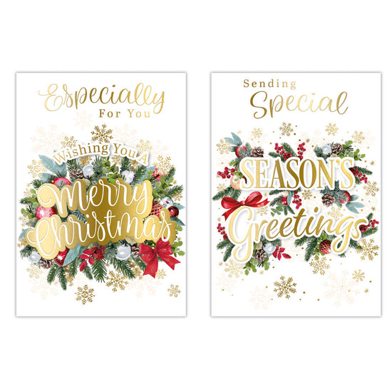 Poppyhill C50 Christmas Cards Open 12pk