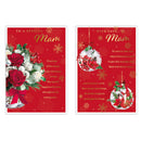 Poppyhill C50 Christmas Cards Mam 12pk - Tiger Feet Ireland