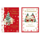 Poppyhill C50 Christmas Cards Open 12pk - Tiger Feet Ireland