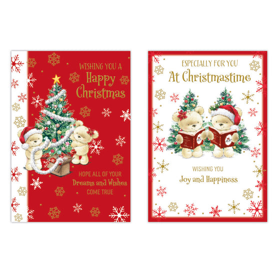 Poppyhill C50 Christmas Cards Open 12pk