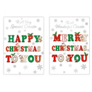 Poppyhill C50 Christmas Cards Cousin 12pk - Tiger Feet Ireland