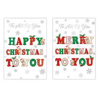 Poppyhill C50 Christmas Cards All Of You 12pk - Tiger Feet Ireland