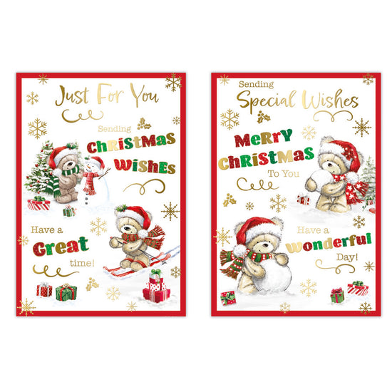 Poppyhill C50 Christmas Cards Open 12pk
