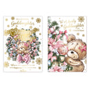 Poppyhill C50 Christmas Cards Goddaughter 12pk - Tiger Feet Ireland