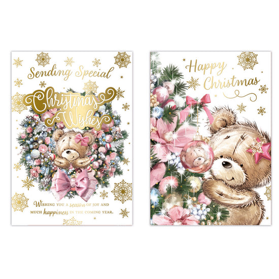 Poppyhill C50 Christmas Cards Open 12pk