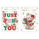 Poppyhill C50 Christmas Cards Niece 12pk - Tiger Feet Ireland