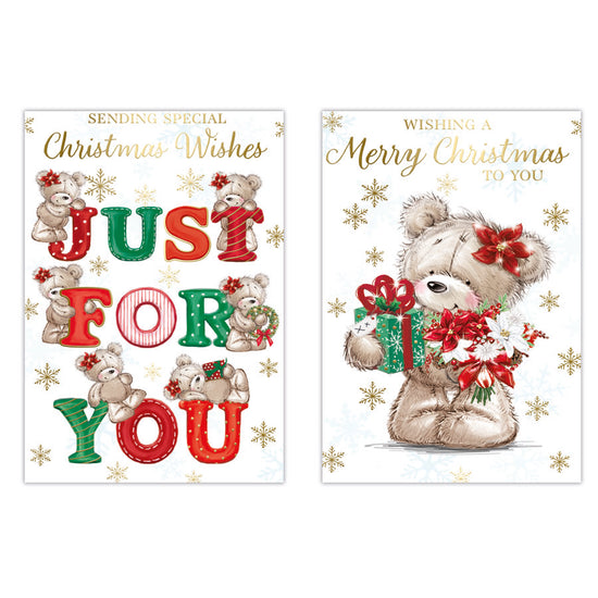 Poppyhill C50 Christmas Cards Open 12pk