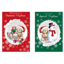 Poppyhill C50 Christmas Cards Nephew 12pk - Tiger Feet Ireland