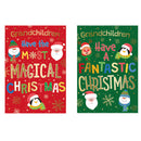 Poppyhill C50 Christmas Cards Grandchildren 12pk - Tiger Feet Ireland
