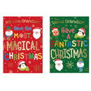 Poppyhill C50 Christmas Cards Grandson 12pk - Tiger Feet Ireland