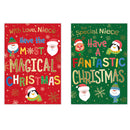 Poppyhill C50 Christmas Cards Niece 12pk - Tiger Feet Ireland