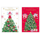 Poppyhill C50 Christmas Cards Granddaughter 12pk - Tiger Feet Ireland