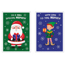 Poppyhill C50 Christmas Cards Nephew 12pk - Tiger Feet Ireland
