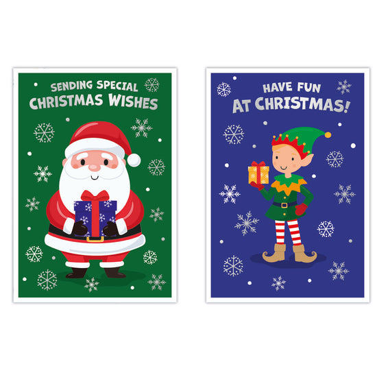 Poppyhill C50 Christmas Cards Open 12pk