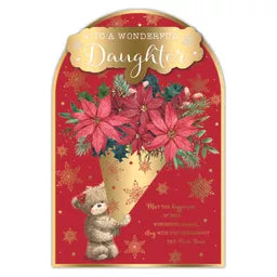 Prelude Platinum C75 Christmas Cards Daughter 6pk